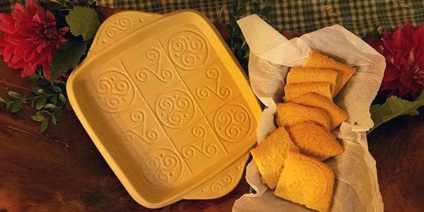 ceramic shortbread mold